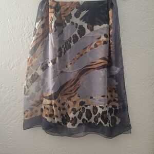 Jean Patou Wrap Scarf Size 52 x 52